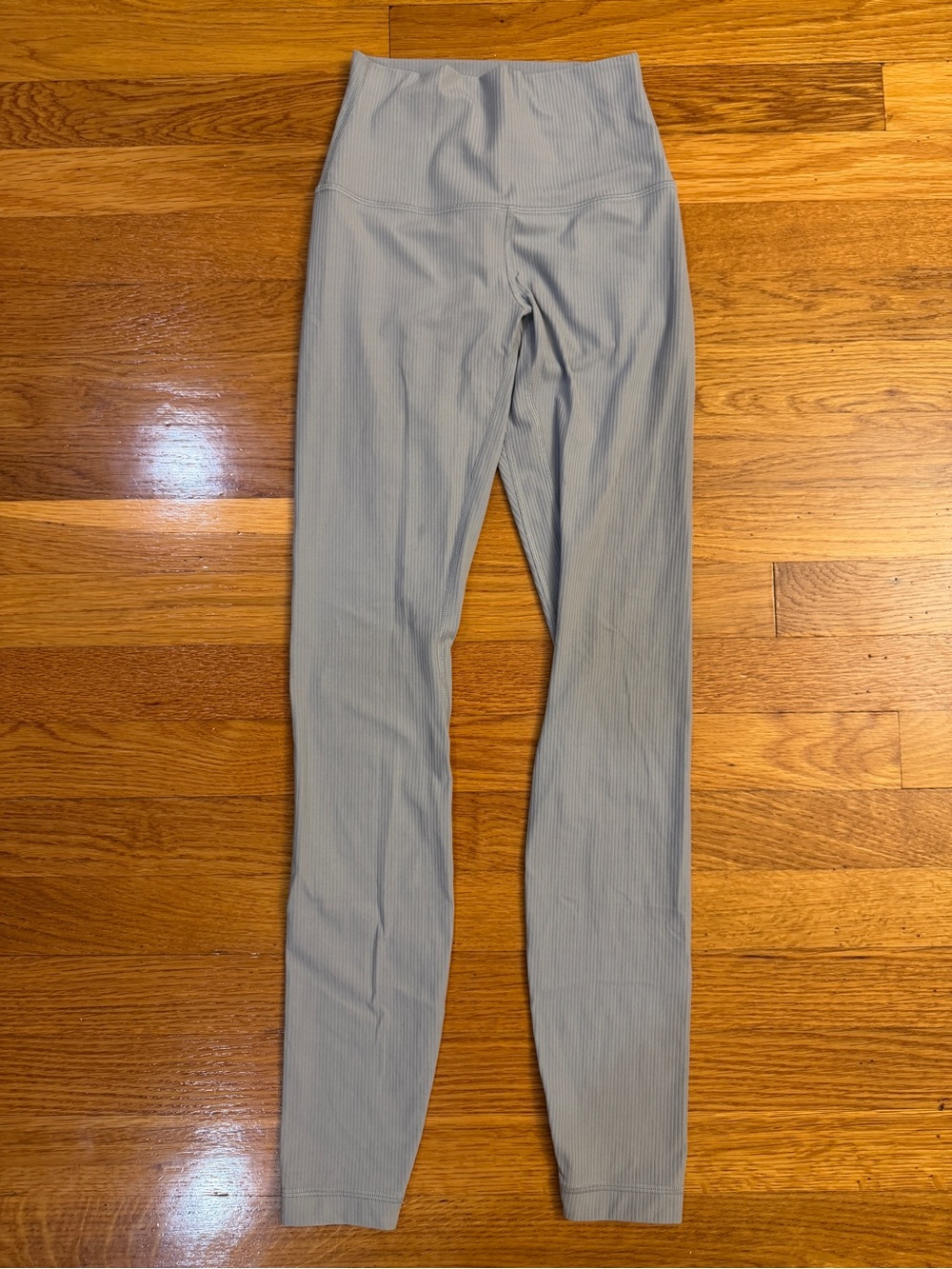 Lululemon Align Ribbed High-Rise Pant 28" Rhino Grey - Size 2